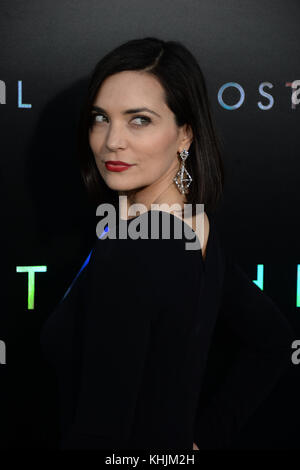 NEW YORK, NY - MARS 29 : Jules Willcox assiste à Paramount Pictures & DreamWorks Pictures animent la première de 'Ghost in the Shell' au AMC Lincoln Square Theater le 29 mars 2017 à New York City People : Jules Willcox transmission Ref : MNC1 Banque D'Images