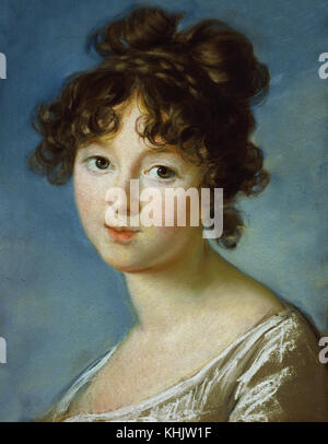 Portrait de la princesse Radziwill 1801 Louise Elisabeth Vigee Le Brun 1755-1842 Français France Banque D'Images