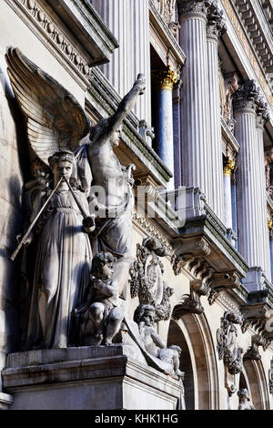 Palais Garnier - Opéra - Paris - France Banque D'Images