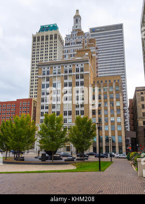 Les vieux bâtiments beuatiful dans le centre-ville de Tulsa - TULSA / OKLAHOMA - 17 OCTOBRE 2017 Banque D'Images