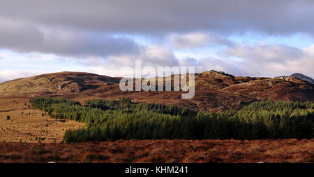 L'Ecosse highland stirlingshire trossachs Banque D'Images