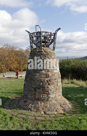 Le Cairn, Carlton Hill, Édimbourg, Écosse, Grande-Bretagne Banque D'Images