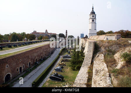 La forteresse de réservoirs à beograd Banque D'Images