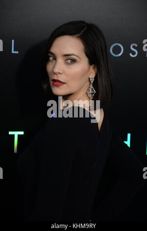 NEW YORK, NY - MARS 29 : Jules Willcox assiste à Paramount Pictures & DreamWorks Pictures animent la première de 'Ghost in the Shell' au AMC Lincoln Square Theater le 29 mars 2017 à New York City People : Jules Willcox transmission Ref : MNC1 Banque D'Images