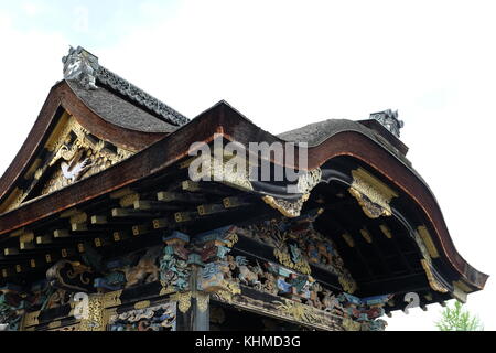 La Nishi-hongan-ji à Kyoto, au Japon, est un site du patrimoine mondial de l'UNESCO. Banque D'Images