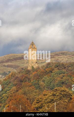 Le Monument William Wallace, Stirling, Ecosse, Historique Banque D'Images