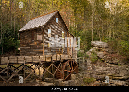 Babcock grist mill dans West Virginia Banque D'Images