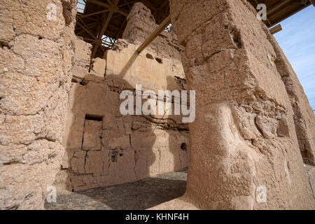 Casa Grande ruins hohokam en Arizona usa Banque D'Images