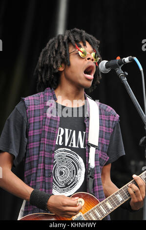 Louder Than Life Music Festival 2017 au Champions Park, Louisville, KY, États-Unis les 30 septembre et 1er octobre 2017 avec : Radkey où : Louisville, Kentucky, États-Unis quand : 01 Oct 2017 crédit : Adam Bielawski/WENN.com Banque D'Images