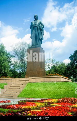 Taras Shevchenko dans Hryhorovich Schevchenko Park, Kiev, Ukraine Banque D'Images