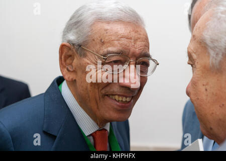 Ancien Secrétaire général des Nations Unies Boutros Boutros-Ghali Banque D'Images