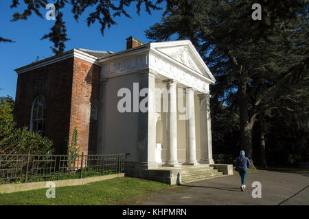 Gunnersbury Park temple dorique, Gunnersbury Park, Ealing, Royaume-Uni Banque D'Images