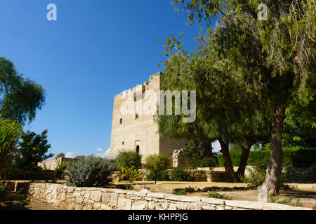 Château de colosse, Limassol, Chypre Banque D'Images