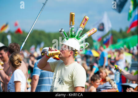 Rock festival "nashestvie" Banque D'Images