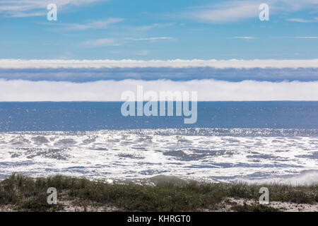 Océan Atlantique dans East Hampton ny Banque D'Images