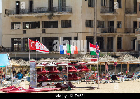 Varosha, Famagusta, Chypre du Nord. 9 juin 2017. Credit : Tove LARSEN/Alamy Banque D'Images