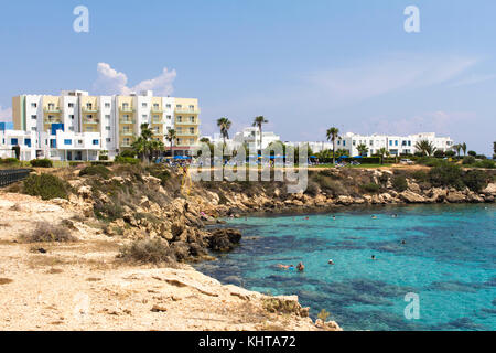 Protaras, Chypre. 14 Juin, 2017. Credit : Tove LARSEN/Alamy Banque D'Images