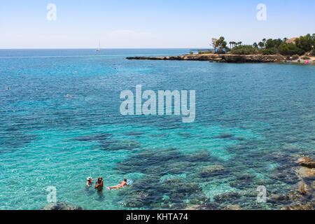 Protaras, Chypre. 14 Juin, 2017. Credit : Tove LARSEN/Alamy Banque D'Images