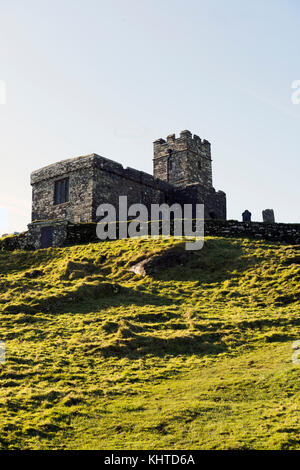 St Michaels Church Brentor, Devon Banque D'Images