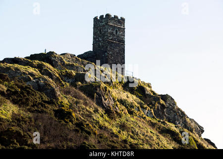 St Michaels Church Brentor, Devon Banque D'Images