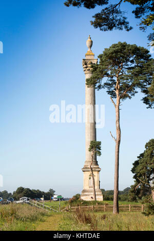 Royaume-uni, Angleterre, Norfolk, le monument commémoratif de guerre, Brecks Elveden, à côté d'une route nationale11 Banque D'Images