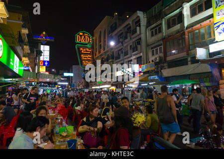 Khao San Road, Bangkok, Thaïlande Banque D'Images