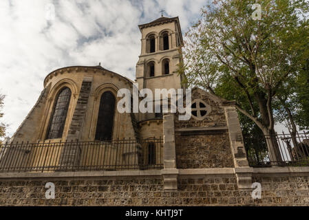 Paroisse saint-pierre de Montmartre Church à la fin octobre Banque D'Images