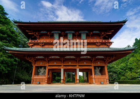 Koya San Osaka Wakayama - Octobre 2017 - Daimon Gate, l'ancienne entrée principale de Koyasan (Mt. Koya) dans la région de Wakayama. Mont Koya San est le centre de Shi Banque D'Images