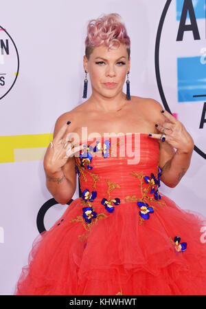 Los Angeles, USA. Nov 19, 2017 101. Rose arrive à la 2017 american music awards au théâtre de Microsoft le 19 novembre 2017 à Los Angeles, Californie / usa crédit : tsuni/Alamy live news Banque D'Images