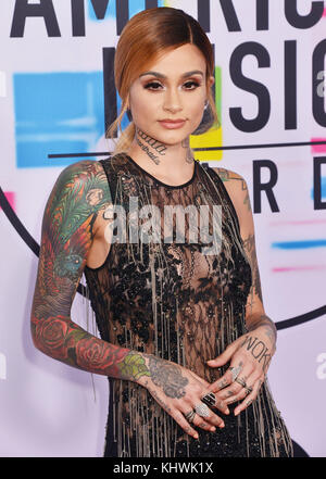 Los Angeles, USA. 19 nov, 2017. kehlani 248 arrive à la 2017 american music awards au théâtre de Microsoft le 19 novembre 2017 à Los Angeles, Californie crédit : tsuni/usa/Alamy live news Banque D'Images