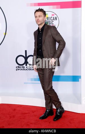 Los Angeles, USA. 19 nov, 2017. Chris Hardwick assiste à la 2017 american music awards au théâtre de Microsoft le 19 novembre 2017 à Los Angeles, Californie. crédit : geisler-fotopress/Alamy live news Banque D'Images