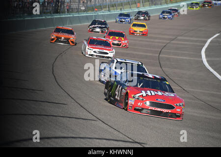 Homestead, FL, États-Unis. 19 novembre 2017. Ambiance lors du championnat de la série de coupes NASCAR Monster Energy Ford EcoBoost 400 au Homestead-Miami Speedway le 19 novembre 2017 à Homestead, en Floride. Crédit: Mpi04/Media Punch/Alay Live News Banque D'Images