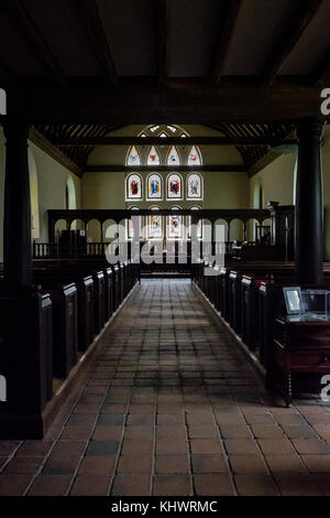 St Lukes Church, Église Boulevard, 14477 Benns Smithfield, Virginie Banque D'Images