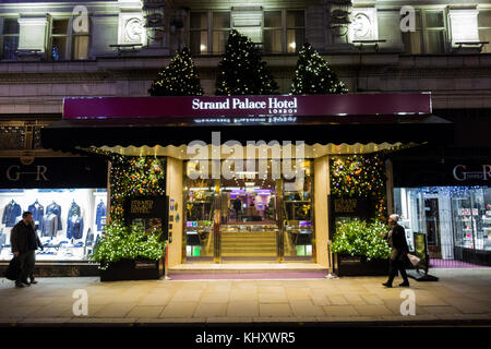 Strand Palace Hotel, Strand, London WC2 Banque D'Images