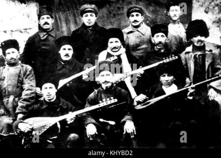 Photos historiques d'Azerbaïdjanais - 04 Banque D'Images