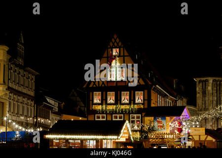 Quedlinburger Weihnachtsmarkt Avent in den Höfen Banque D'Images