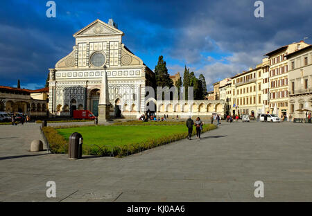 Santa Maria Novella, Florence, Italie Banque D'Images