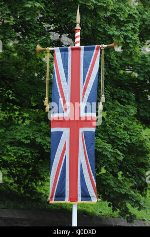 WINDSOR, ANGLETERRE - 19 MAI : la parade des forces armées participe à la parade des forces armées et à Muster le 19 mai 2012 à Windsor, Angleterre. Plus de 2500 soldats ont participé au Muster du Jubilé de diamant dans Home Park. Personnes : atmosphère Banque D'Images