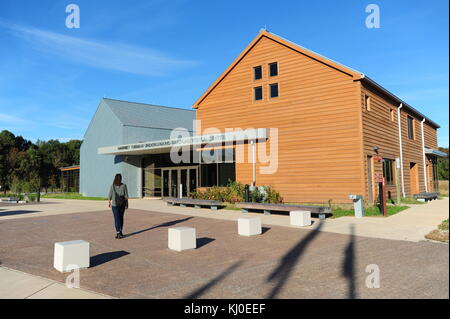 L'extérieur de l'harriot tubman underground railroad museum visitor center dans le Maryland eastern shore church creek national park service Banque D'Images