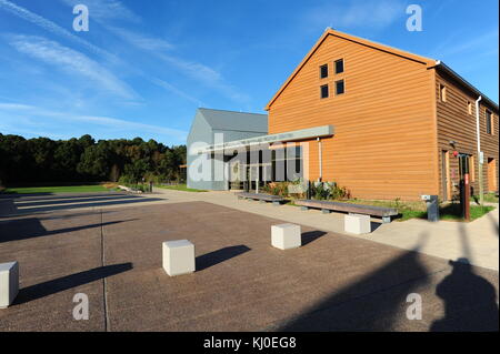 L'extérieur de l'harriot tubman underground railroad museum visitor center dans le Maryland eastern shore church creek national park service Banque D'Images