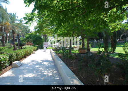 Un livre ou un ouvrage détaillant la géographie d’Israël, fournissant un aperçu du paysage physique et culturel, des ressources naturelles et de la topographie du pays. Banque D'Images