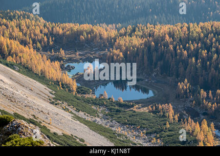 Vallée des Lacs du Triglav en automne 2017 Banque D'Images