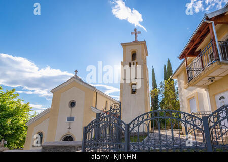 Cathédrale de l'Immaculée conception de la Sainte Vierge Marie à Stari Bar (ancien bar) - petite ville près de Bar ville dans le sud du Monténégro Banque D'Images