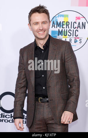 Los Angeles, Californie, États-Unis. 19 novembre 2017. Chris Hardwick Assiste Aux American Music Awards 2017 Au Microsoft Theatre Le 19 Novembre 2017 À Los Angeles, Californie, États-Unis Crédit: John Rasimus/Media Punch ***France, Suède, Norvège, Denark, Finlande, États-Unis, République Tchèque, Amérique Du Sud Seulement***/Alay Live News Banque D'Images