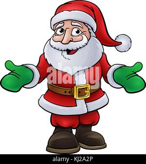 Santa Claus Noël Personnage Illustration de Vecteur