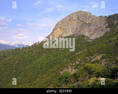 Moro rock sequoia park forêts de granit Banque D'Images