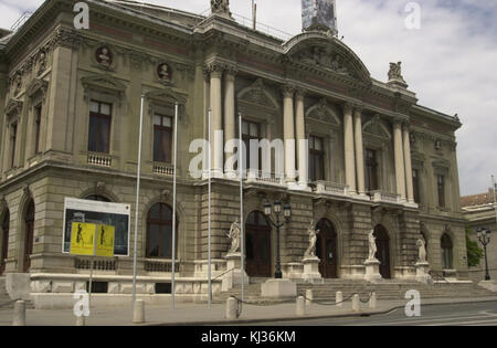 Le Grand Theatre de Geneve Banque D'Images