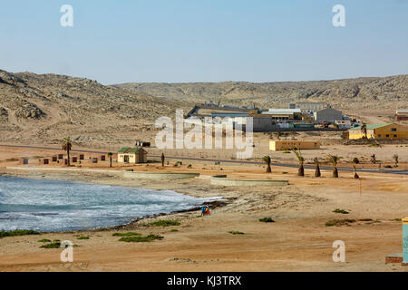 L'agate Beach de Luderitz, Namibie, Afrique Banque D'Images