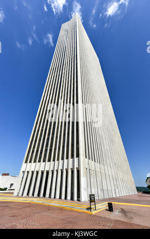 L'Erastus Corning tower à Albany, New York. c'est la plus haute tour de l'état de new york à l'extérieur de la ville de New York. Banque D'Images