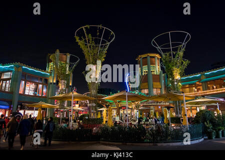 Anaheim, nov 11 : bar dans le célèbre quartier de Downtown Disney, Disneyland resort le Nov 11, 2017 à Anaheim, Orange County, California, UNITED STATES Banque D'Images